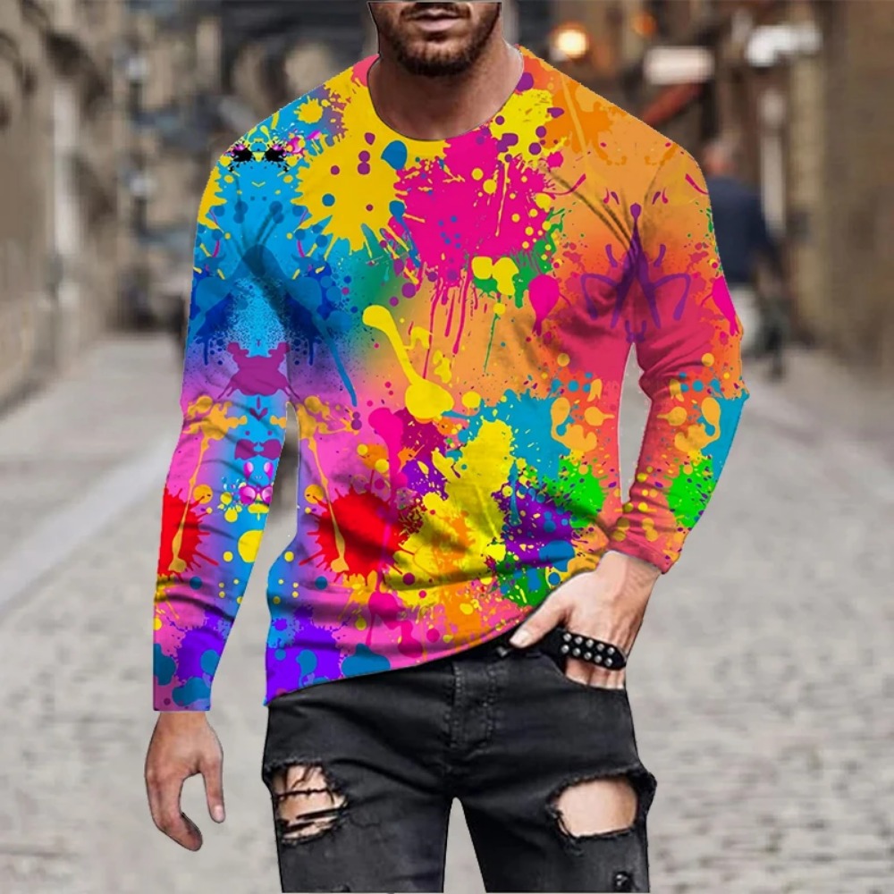 Camiseta masculina com estampa - 3D Printing Custom avaliação e preço