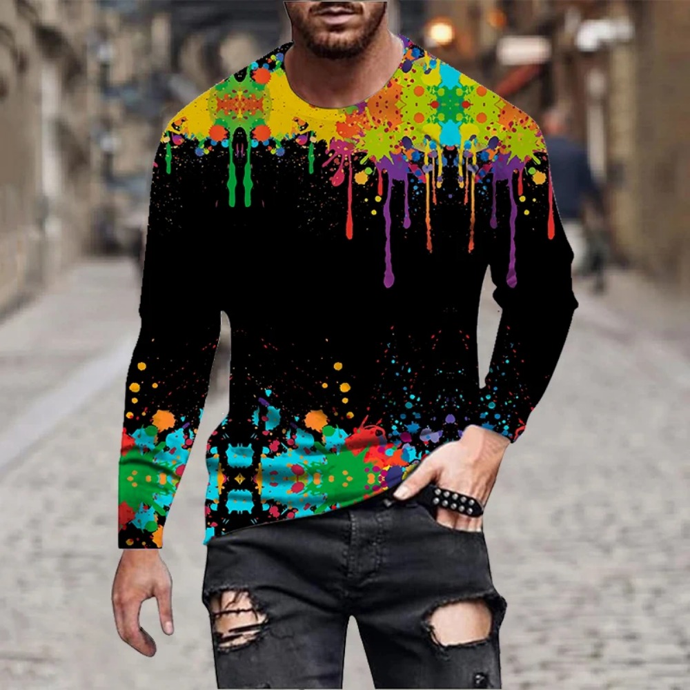 Camiseta masculina com estampa - 3D Printing Custom avaliação e preço