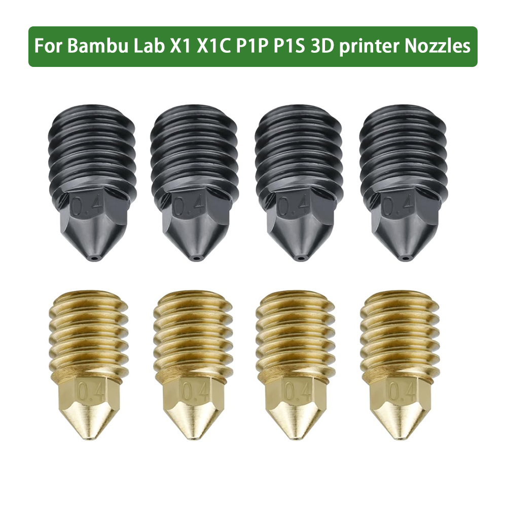 Bico de latão de aço endurecid - 3D Printing Bambu Lab avaliação e preço