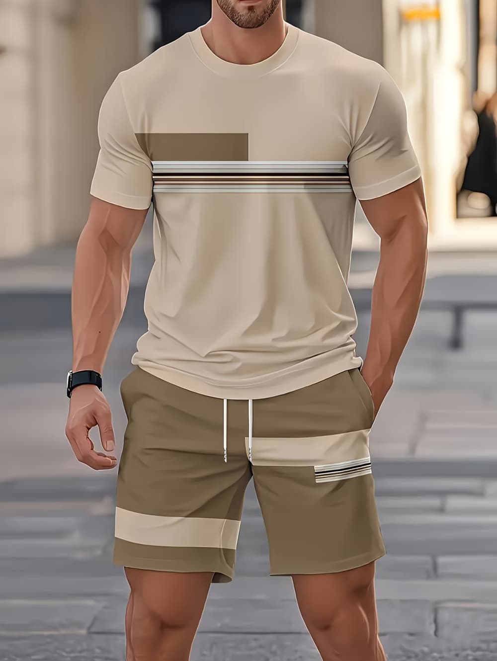 Conjuntos de Verão Masculinos  - 3D Printing Custom avaliação e preço