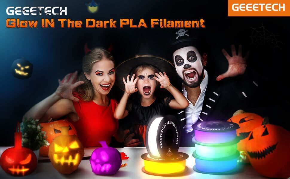 GEEETECH Glow PLA 1.75mm 1kg B - 3D Printing Nylon avaliação e preço