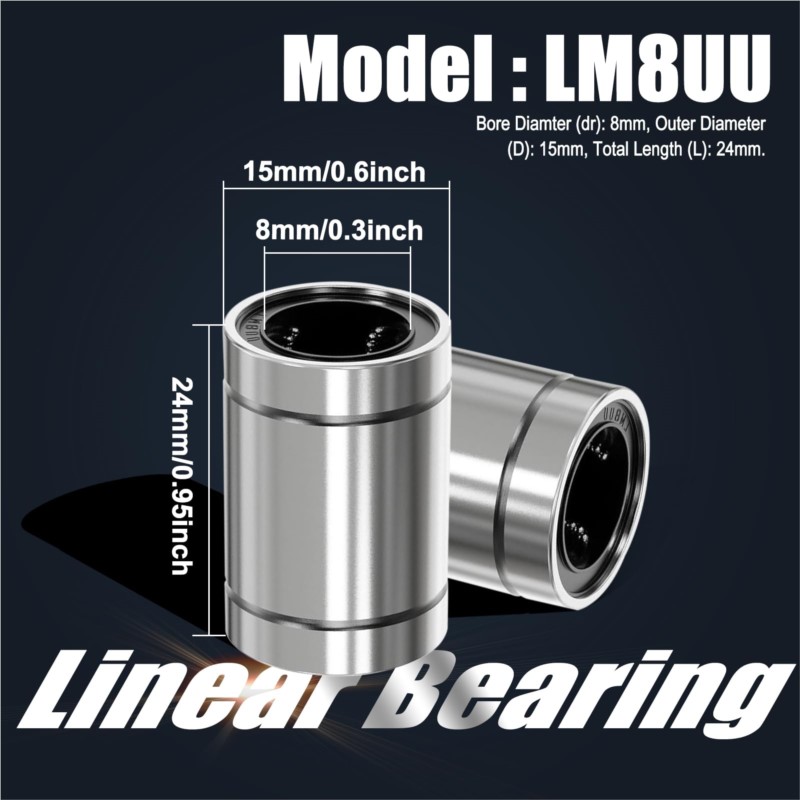 4/10 pçs lm8uu lm10uu lm16uu l - 3D Printing Guide avaliação e preço